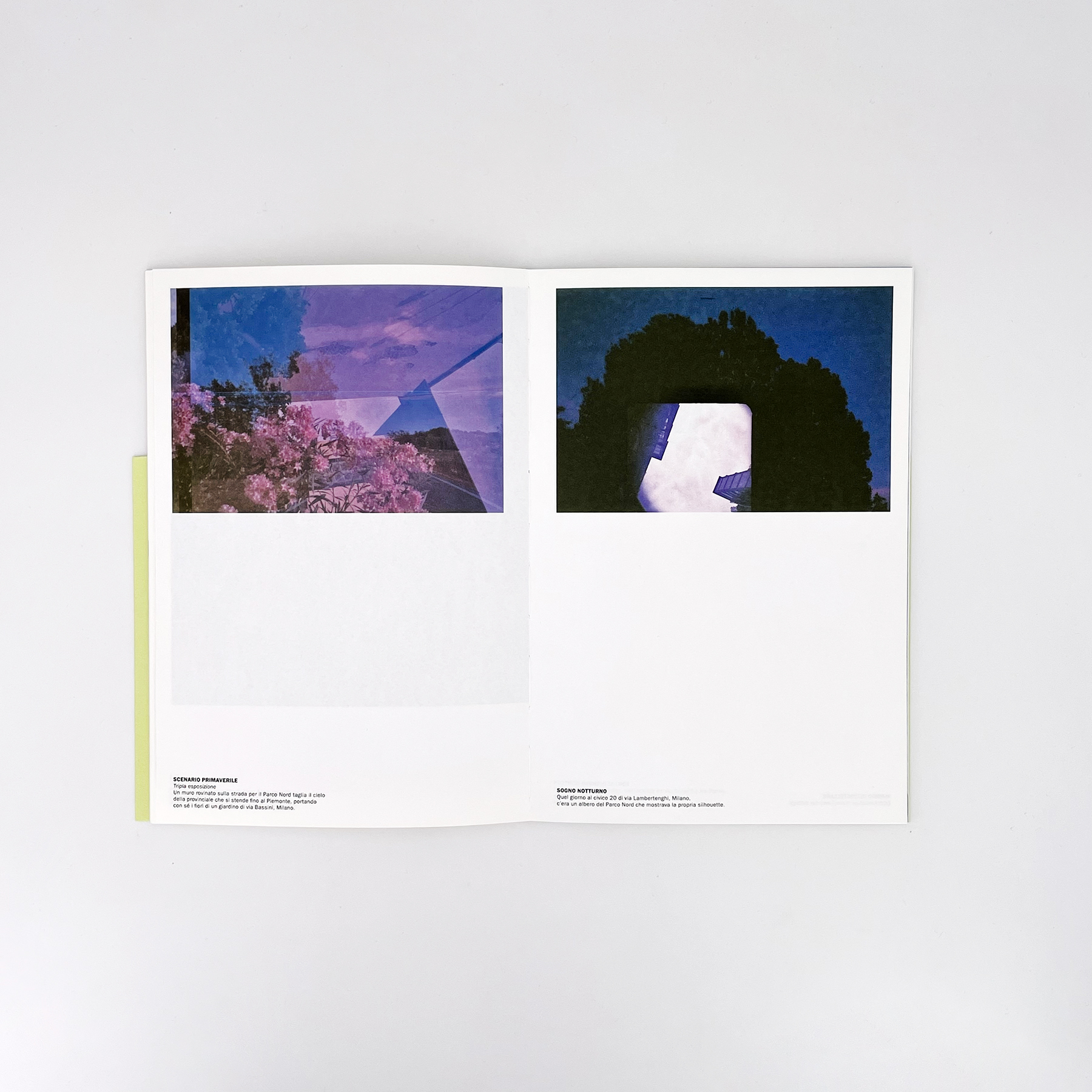 Amelia Dely & Tanguy Bombonera - Fortuiti scorci di luce e Vedute taciturne