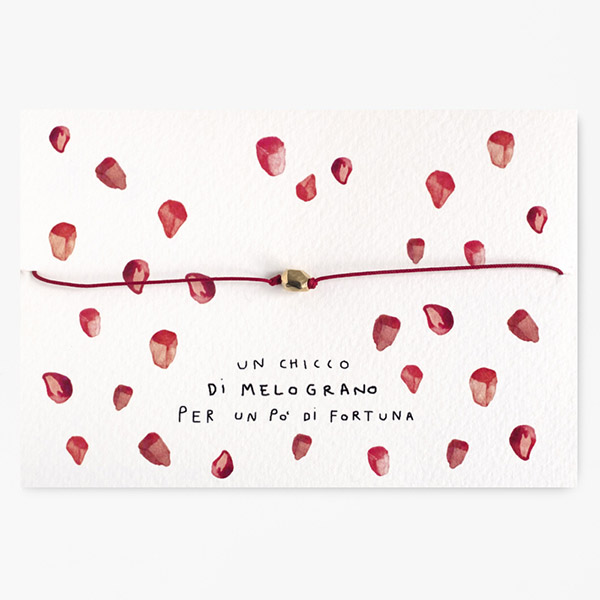 Bracciale chicco di melograno