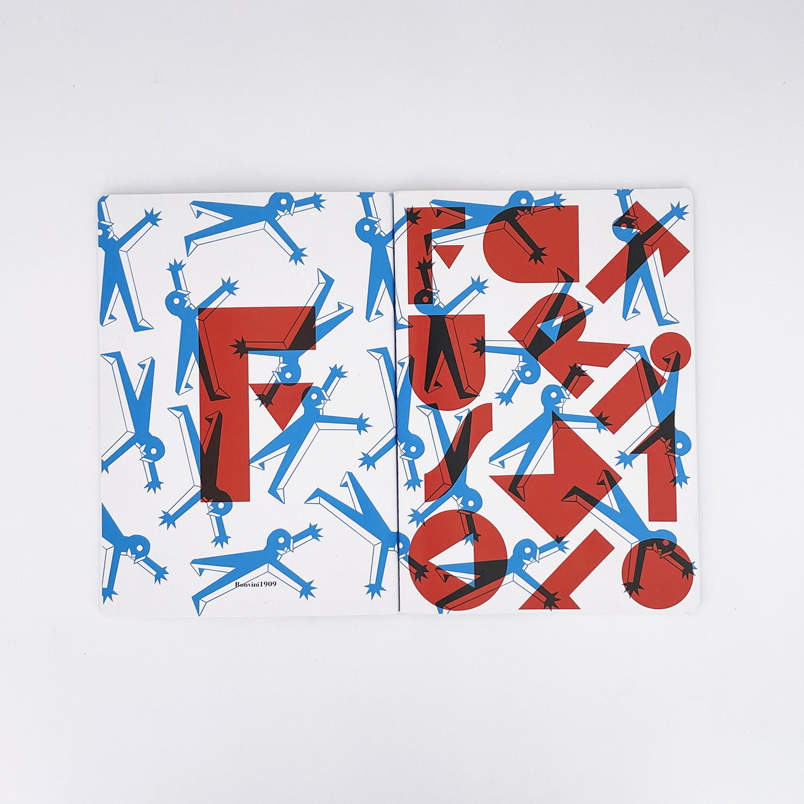 Serie quaderni d'autore Bonvini - Futurismo